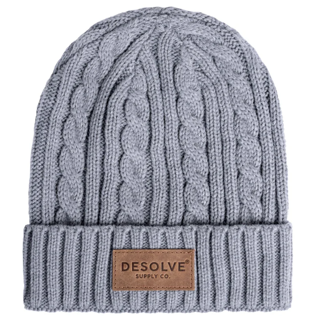 Desolve Rough Seas Beanie Grey