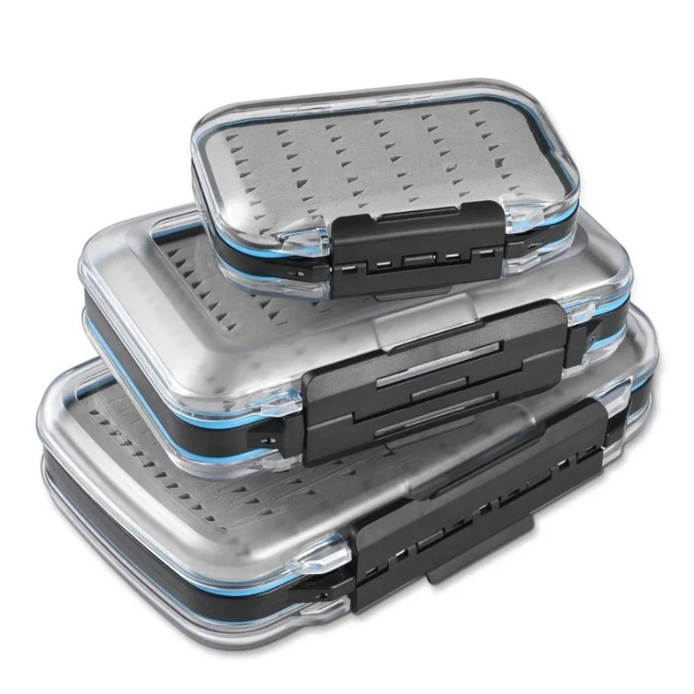 EJ Todd Clear Double Sided Fly Box