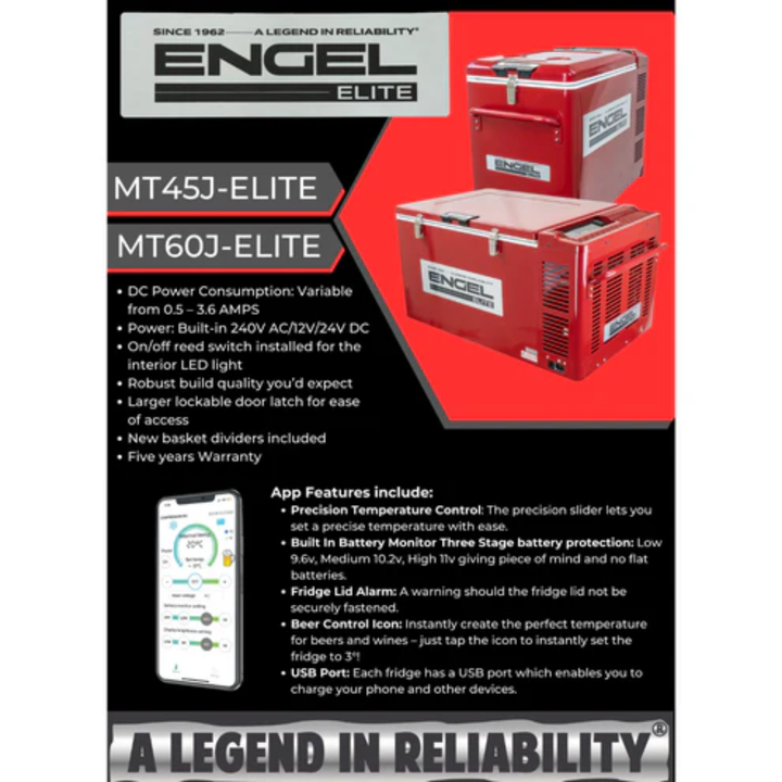Engel 40L Elite Fridge-Freezer