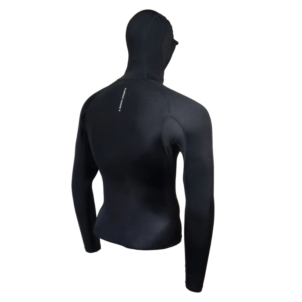 Florence Marine X Long Sleeve Hooded Rashguard