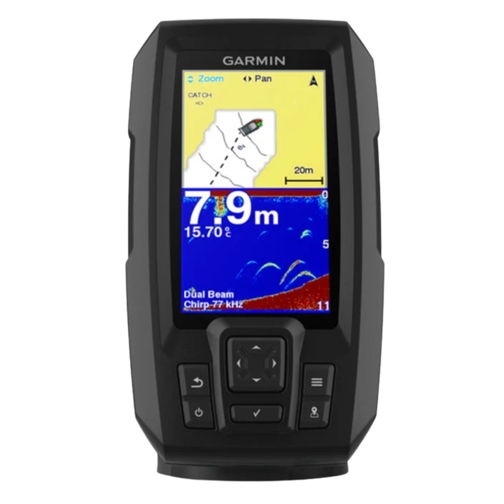 Garmin Striker Plus 4 Fish Finder GPS Dual Beam