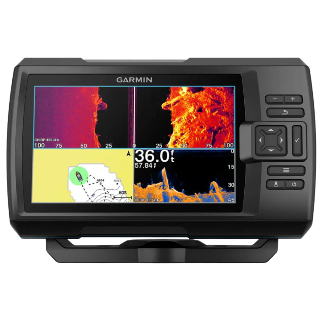 Garmin Striker Vivid 7sv Fish Finder with GT52 Transducer