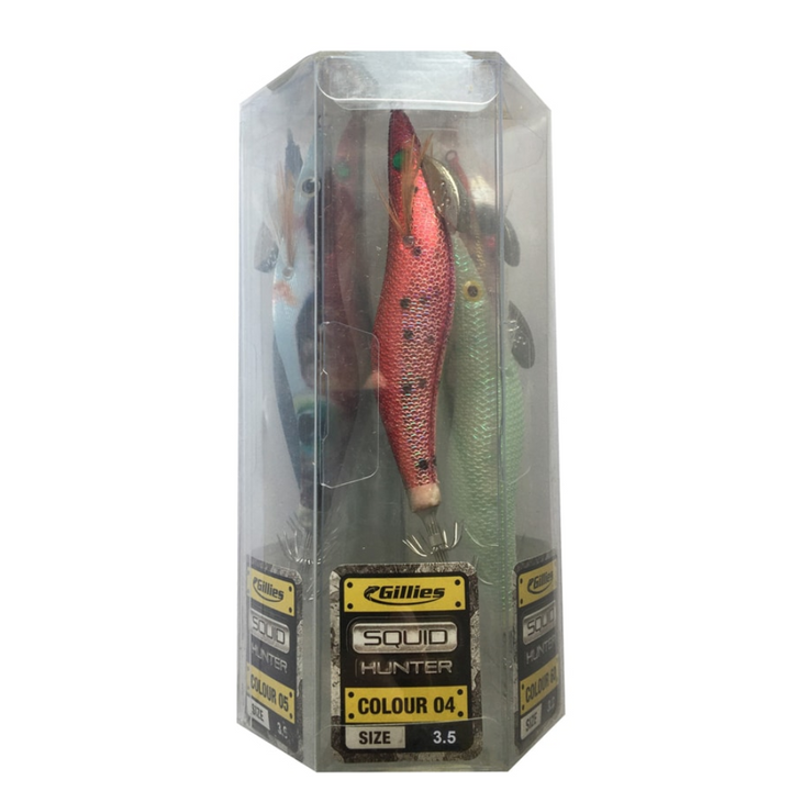 Gillies Squid Hunter Squid Jigs 6 Pack