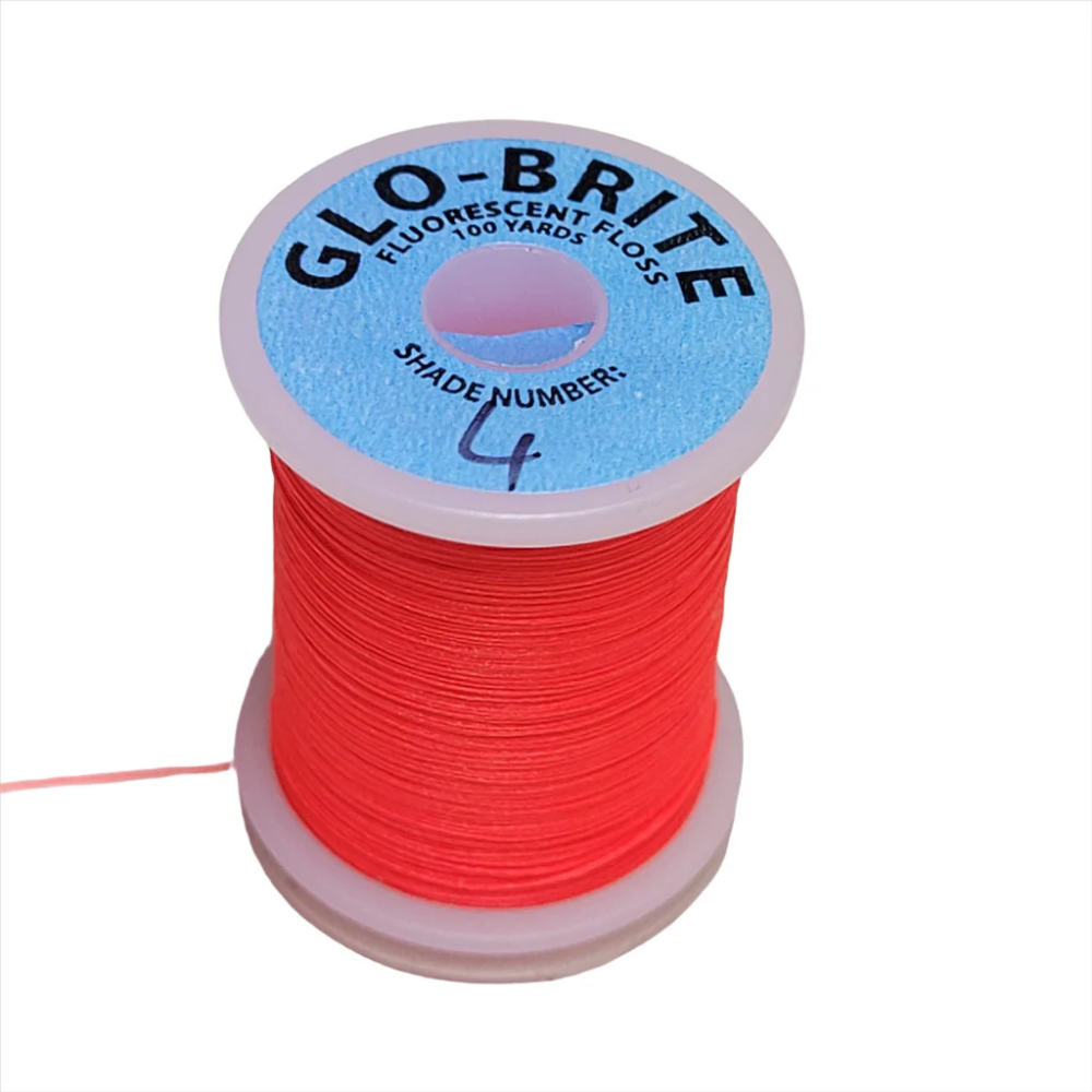 Glo Brite Fluorescent Fly Tying Floss