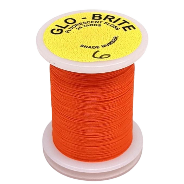 Glo Brite Fluorescent Fly Tying Floss