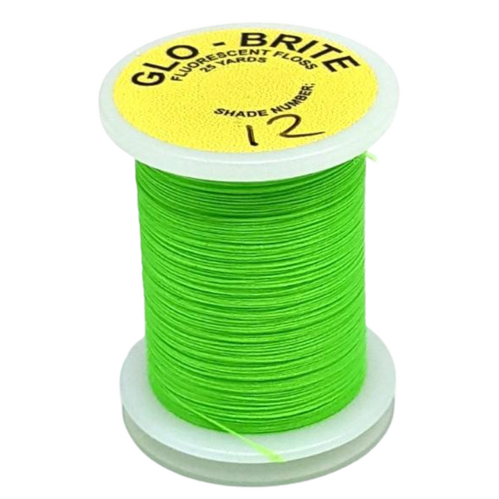 Glo Brite Fluorescent Fly Tying Floss