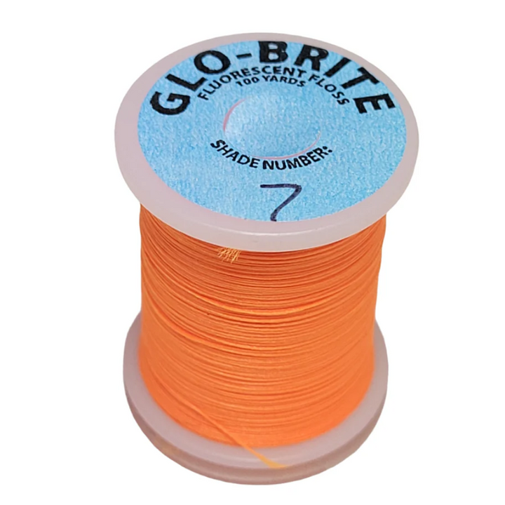 Glo Brite Fluorescent Fly Tying Floss