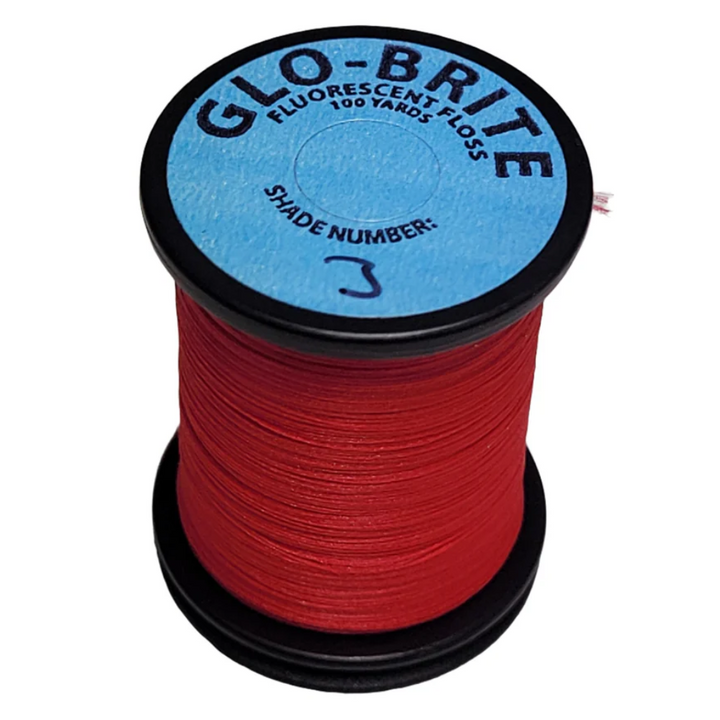 Glo Brite Fluorescent Fly Tying Floss