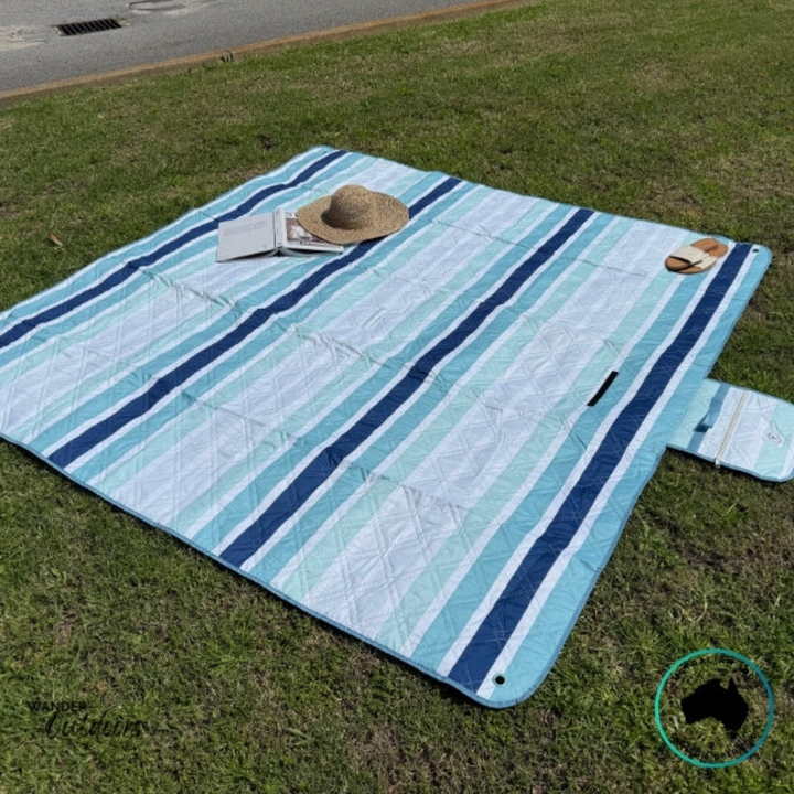 Good Vibes Premium Picnic Mat 200x200cm