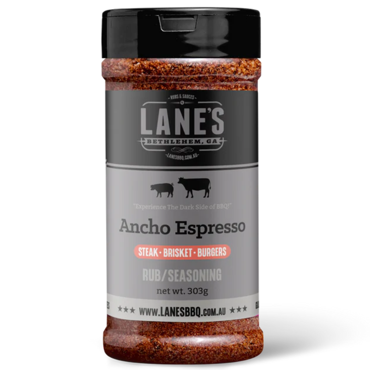 Lanes BBQ Rub Ancho Espresso