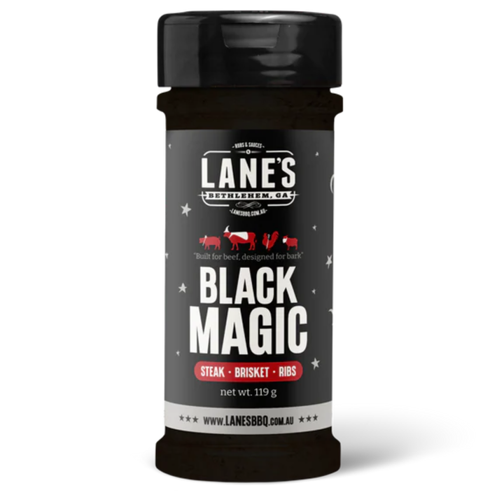 Lanes BBQ Rub Black Magic