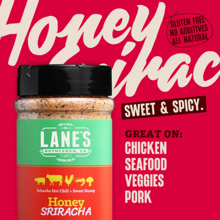 Lanes BBQ Rub Honey Sriracha