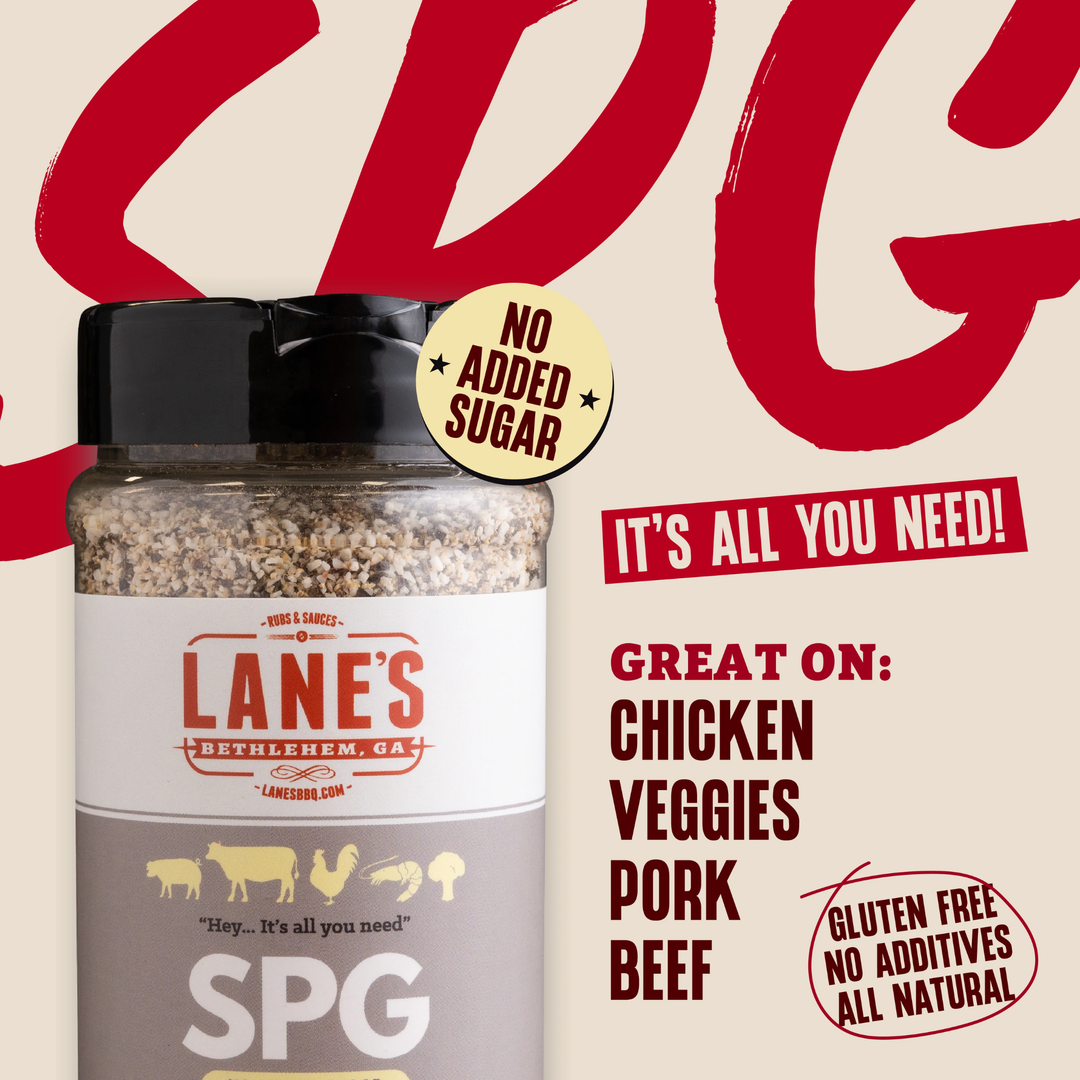 Lanes BBQ Rub Salt Pepper Garlic