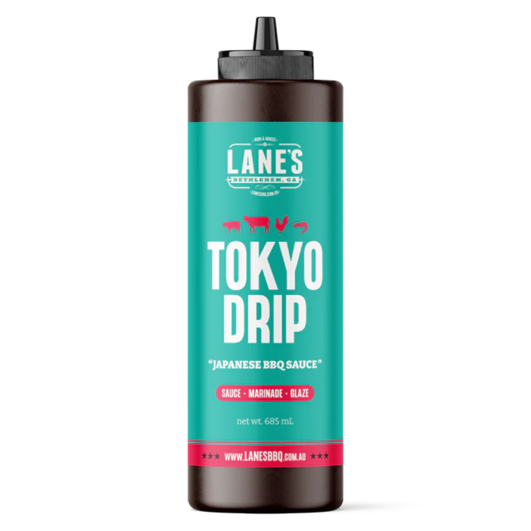 Lanes BBQ Sauce Tokyo Drip Squeeze Bottle