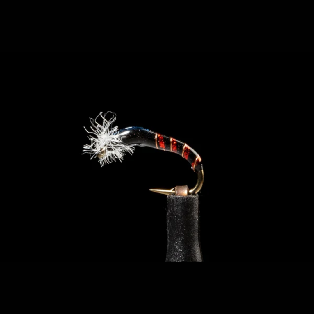 Crystal Chironomid - Red/Black