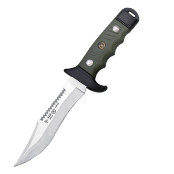 Nieto N-4202 Montana 11cm Fixed Stainless Blade in Black Leather Sheath