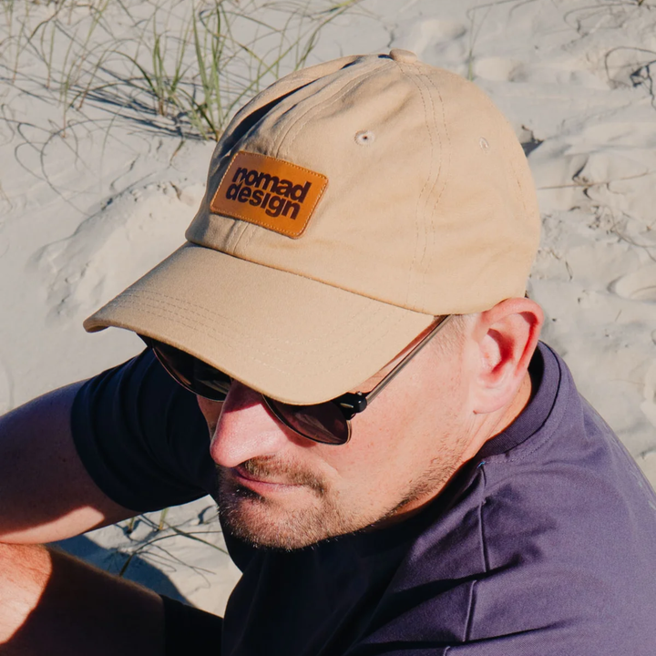 Nomad Design Leather Patch Hat