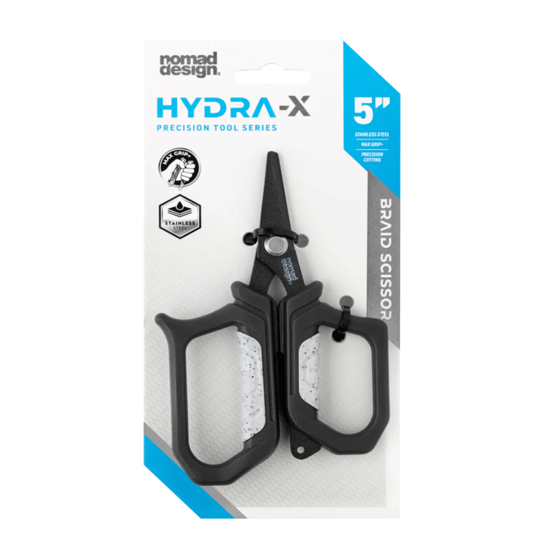 Nomad Hydra-X Series Stainless Steel Braid Scissor