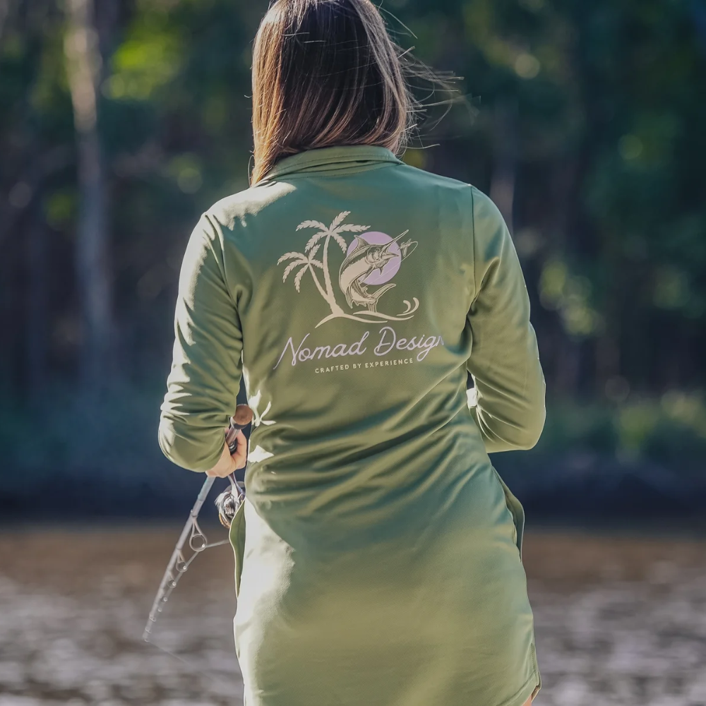 Nomad Tech Dress Womens Marlin