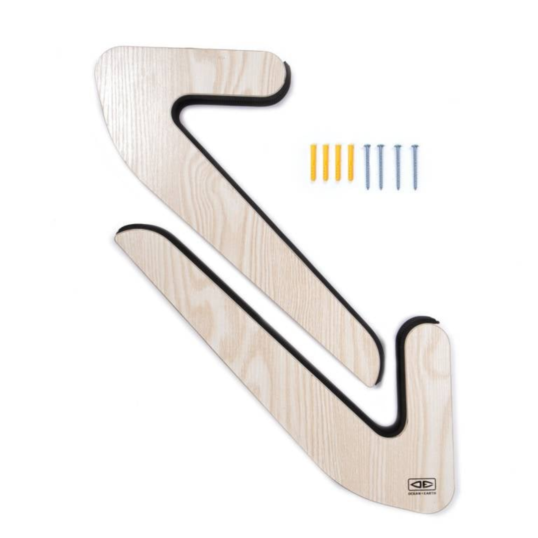 Ocean & Earth Longboard Timber Wall Display Rack