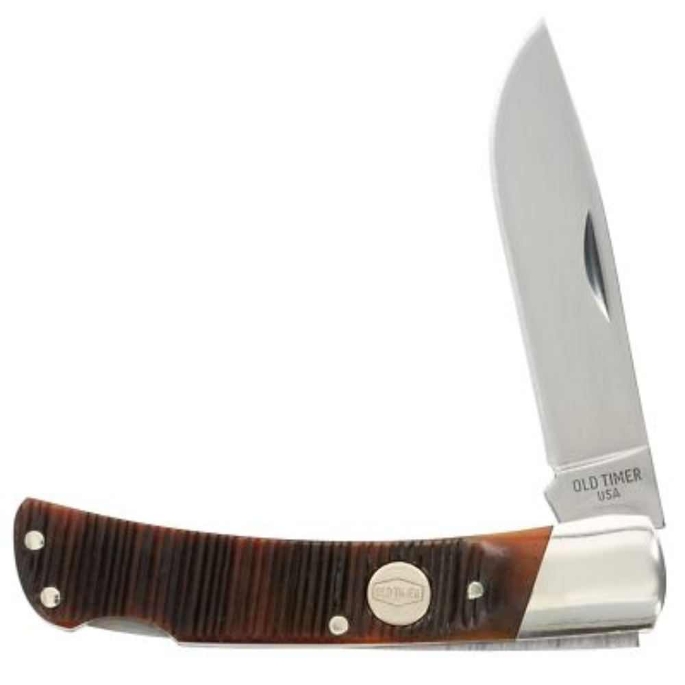 Old Timer Bruin Lock Back Knife 3.7" USA Generational