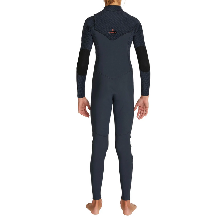 O'Neill Youth Hyper Fire 4/3mm Chest Zip Steamer Wetsuit