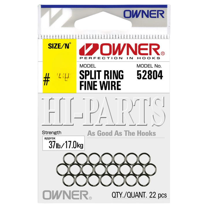 Owner Fine Wire Split Rings