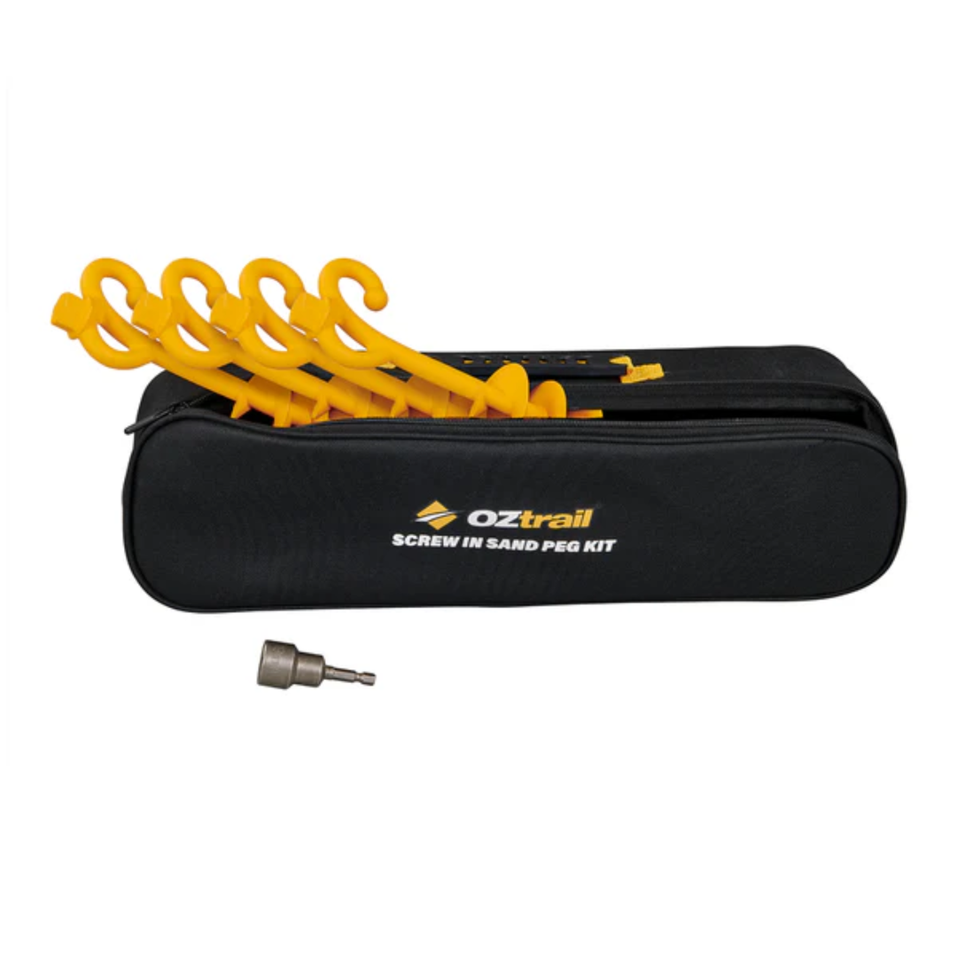 Oztrail Screw in Sand Peg Kit 6pc