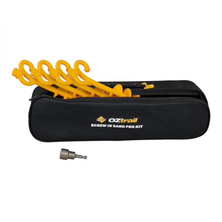 Oztrail Screw in Sand Peg Kit 6pc