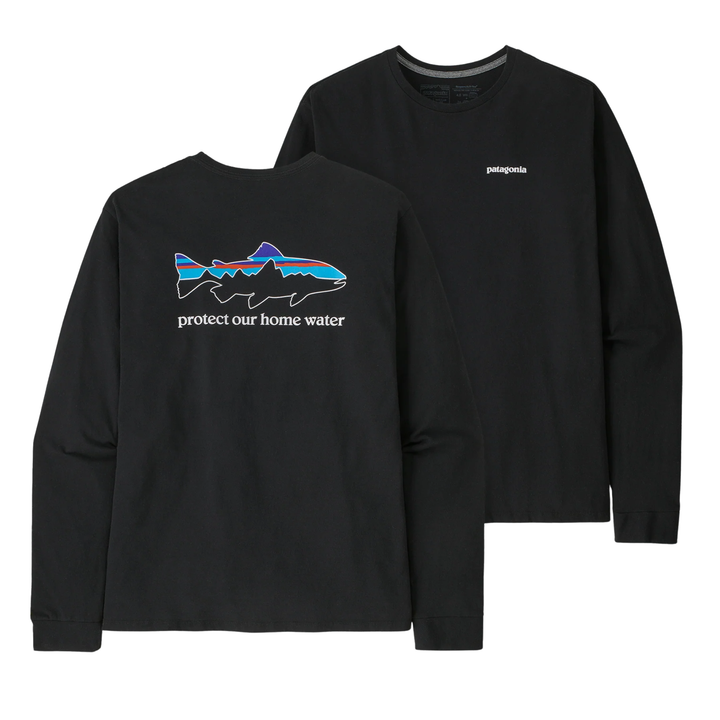 Patagonia M's L/S Home Water Trout Responsibili-Tee