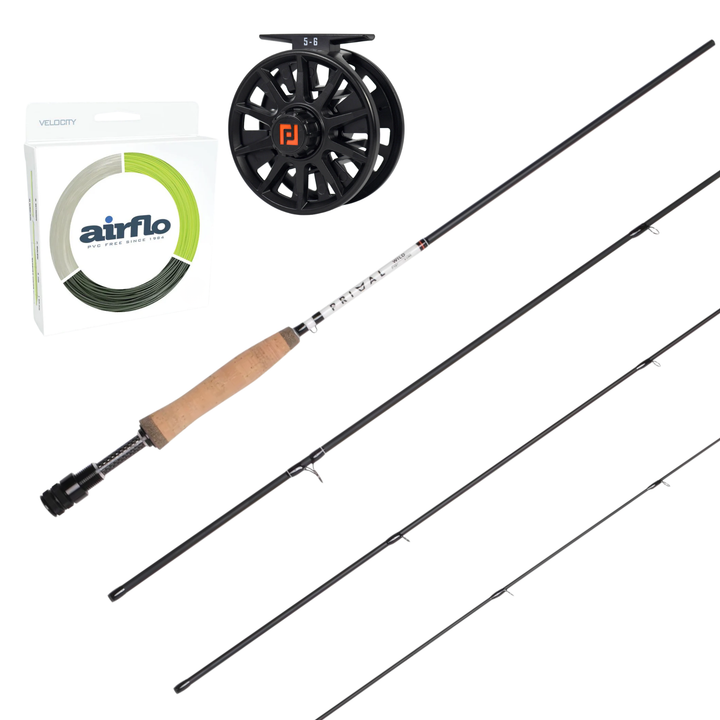 Primal Wild Youth Fly Fishing Combo