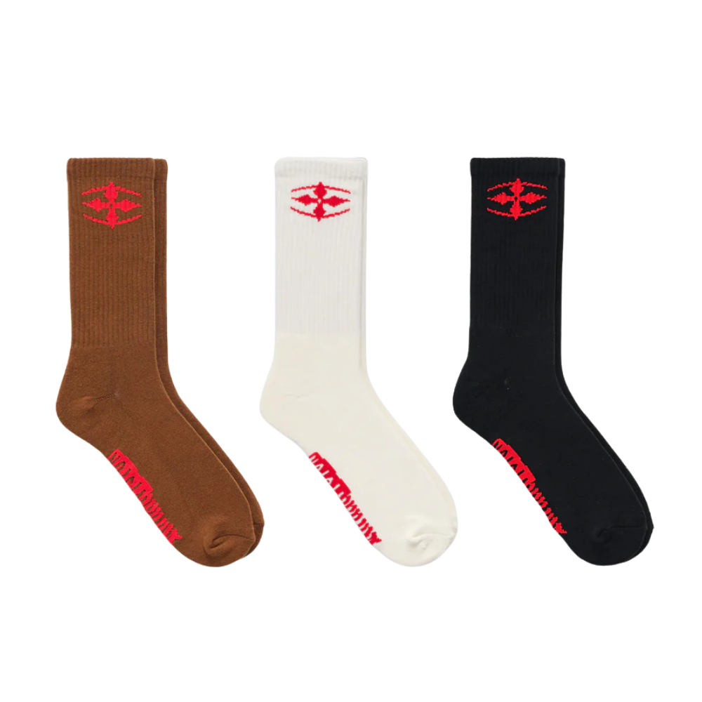Ritual Vision Core Symbol Sock 3pk