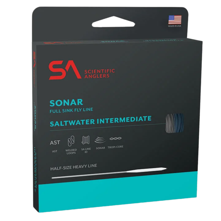 SA Sonar Saltwater Clear Intermediate Fly Line