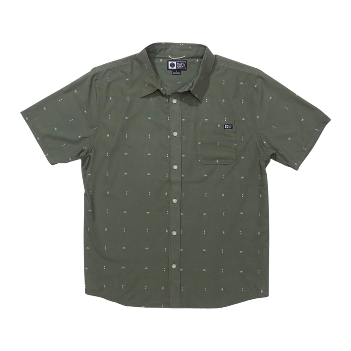Salty Crew Breezer Perf Button Up S/S Shirt
