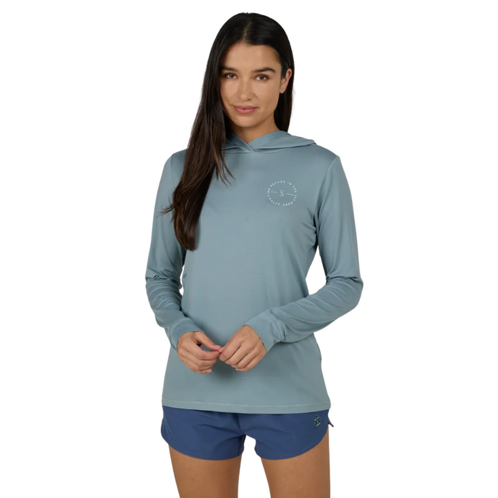 Salty Crew Fireworks Hood Sunshirt