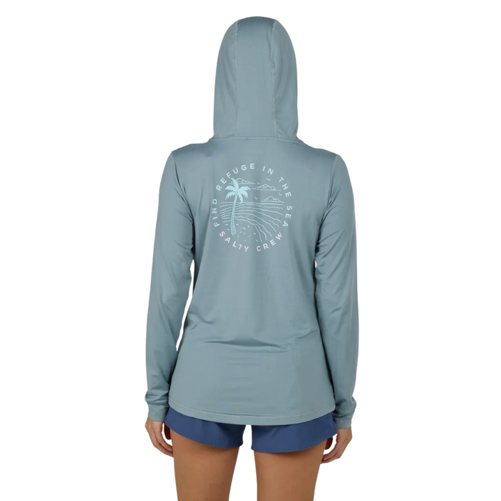 Salty Crew Fireworks Hood Sunshirt