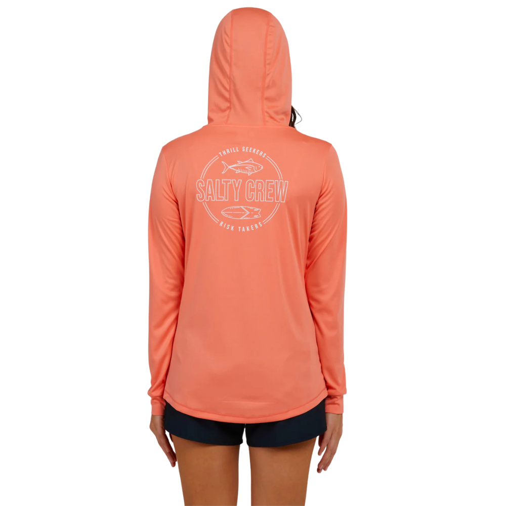 Salty Crew Outlined Hooded Sunshirt