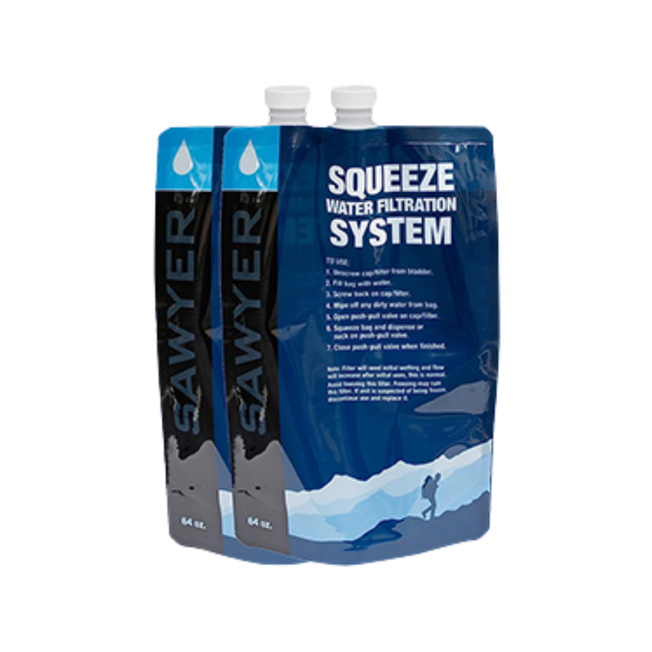 Sawyer Squeezable Water Pouch 2 pack