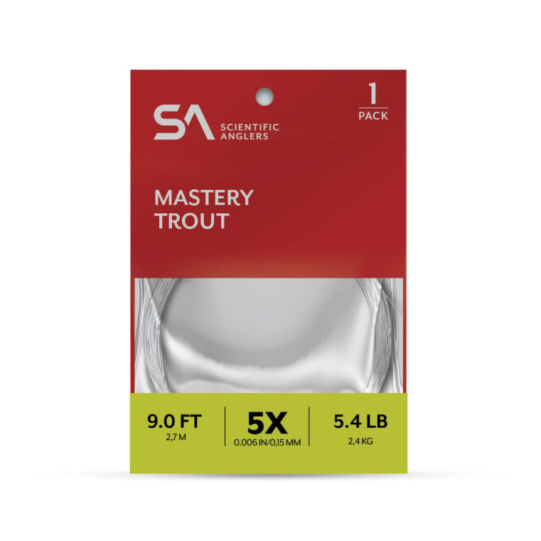 Scientific Anglers Mastery Trout 9ft Leader 1pk