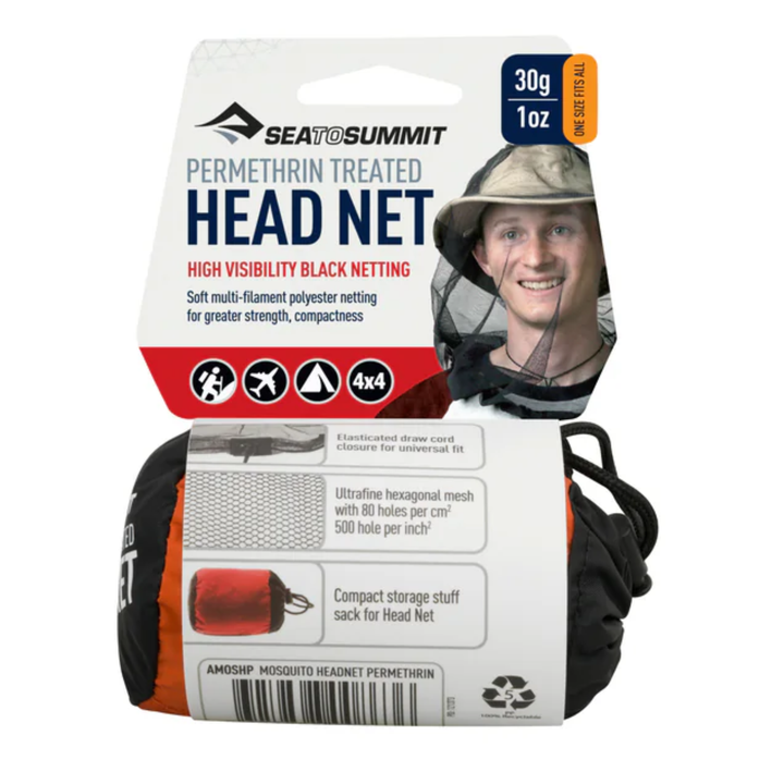 Sea to Summit Mosquito Head Net Permethrin Treated