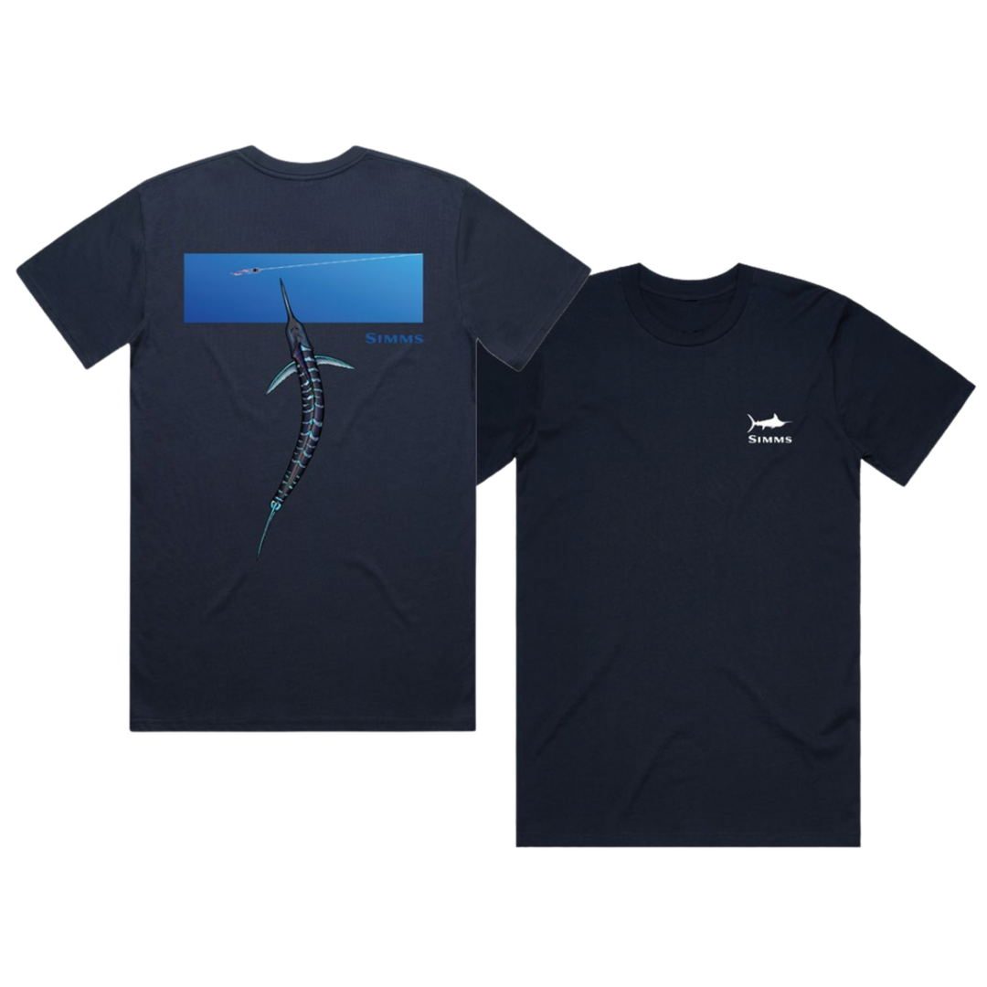 Simms Tee - Marlin Birds Eye