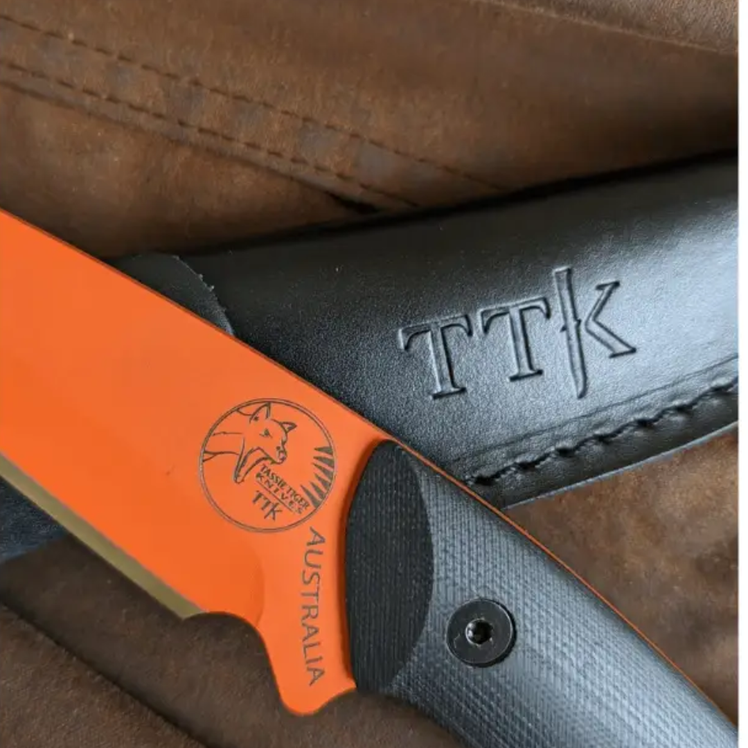 Tassie Tiger Bushcraft G10 Kydex Knife