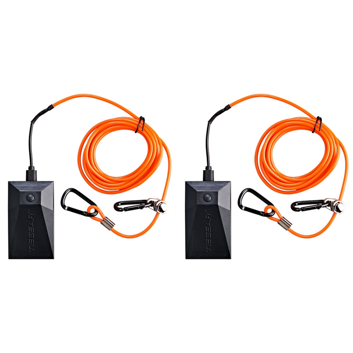 Tiegear Glow 1200mah Battery Guy Ropes 2 Pack