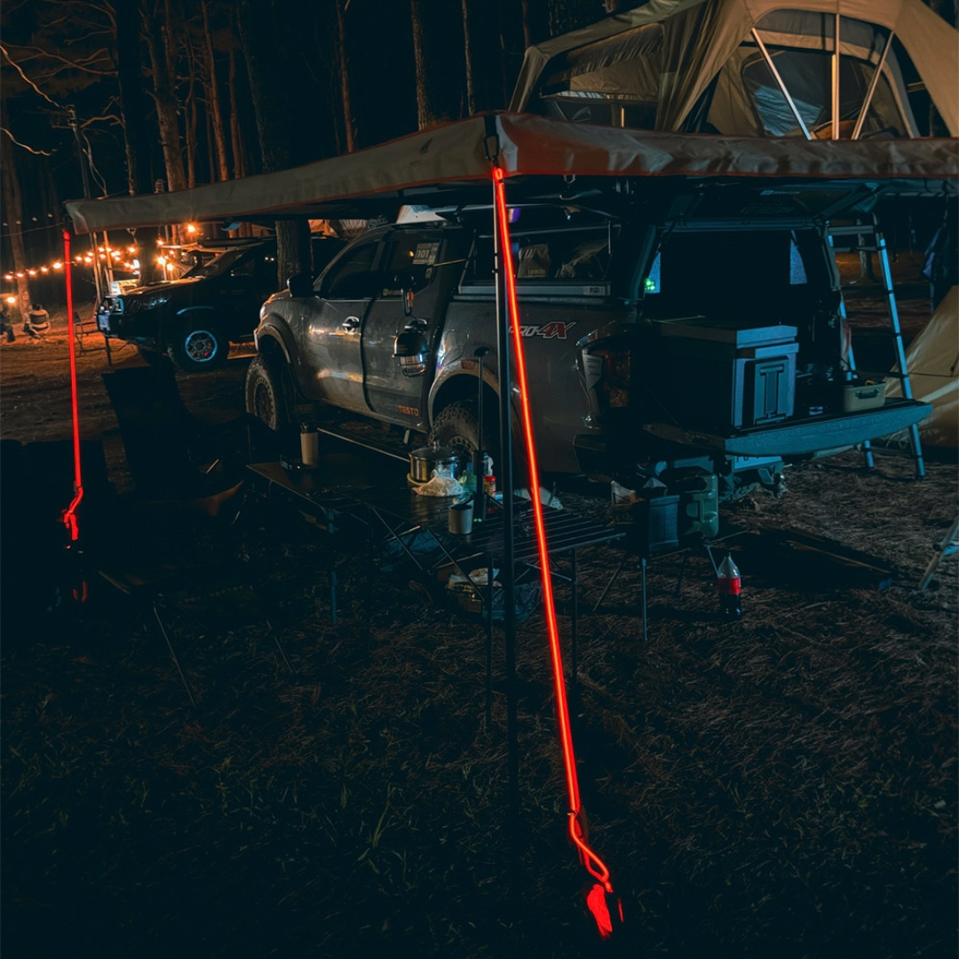 Tiegear Glow 1200mah Battery Guy Ropes 2 Pack