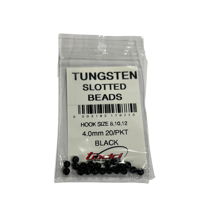 Todd Slotted Tungsten Beads 20pk