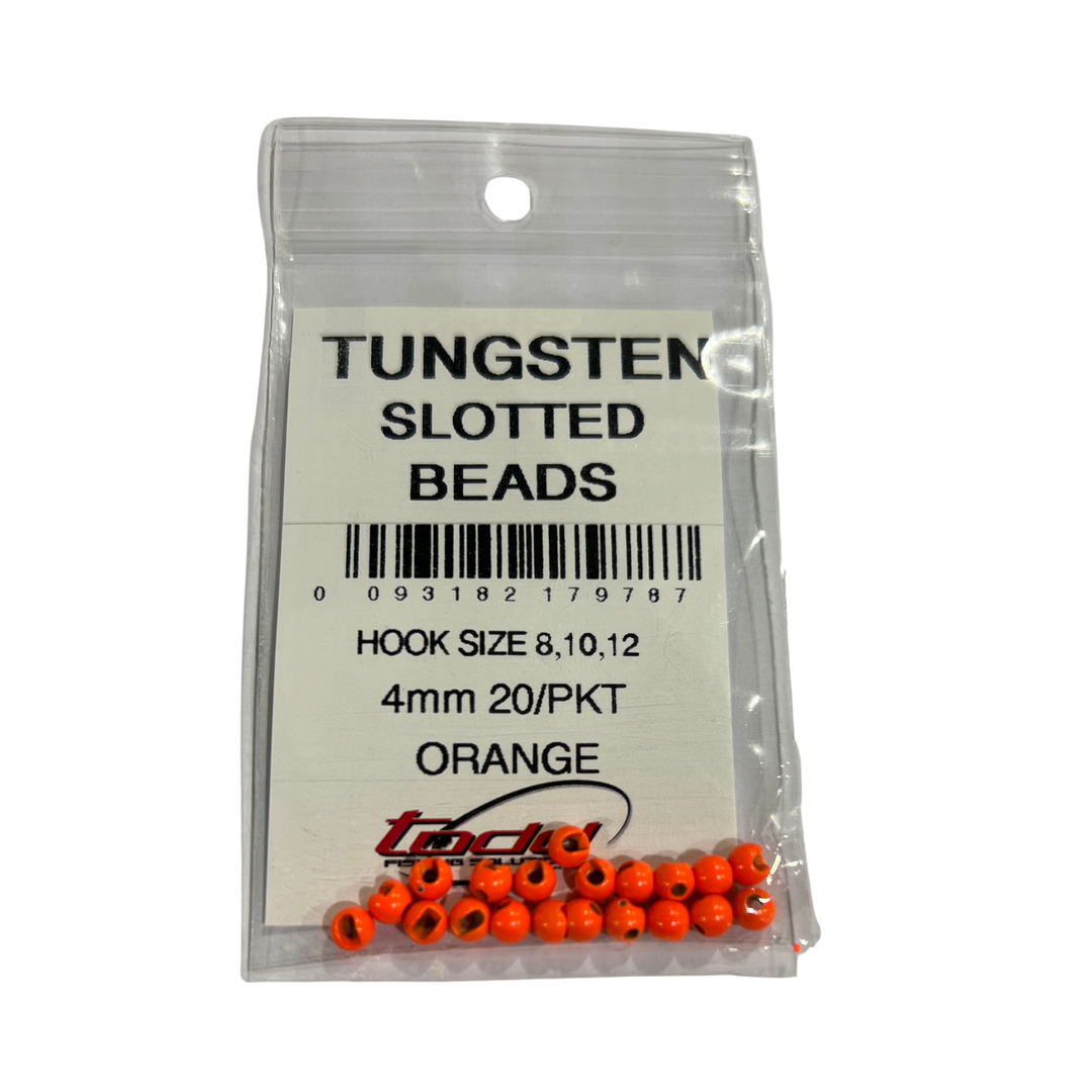 Todd Slotted Tungsten Beads 20pk