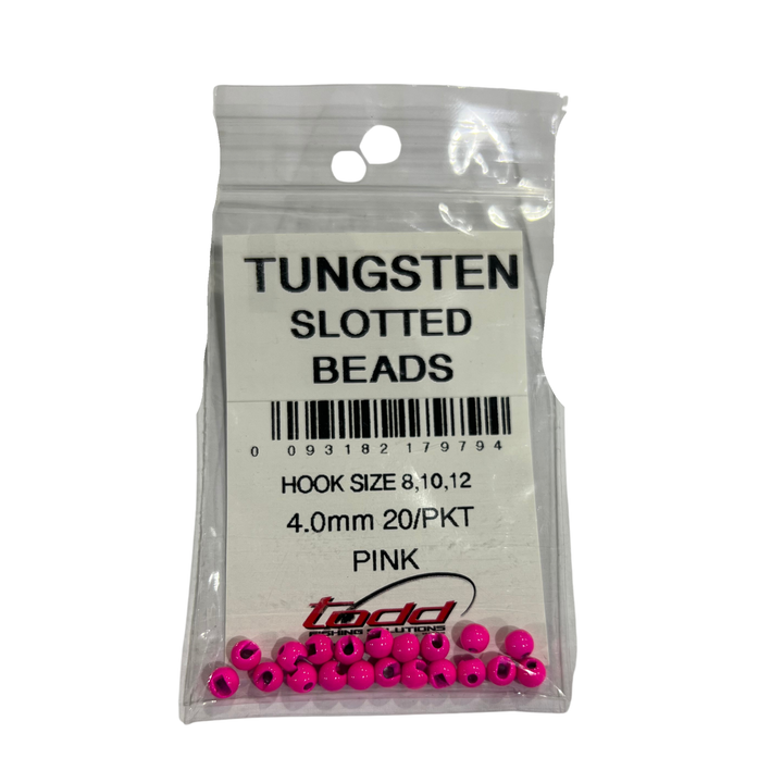 Todd Slotted Tungsten Beads 20pk