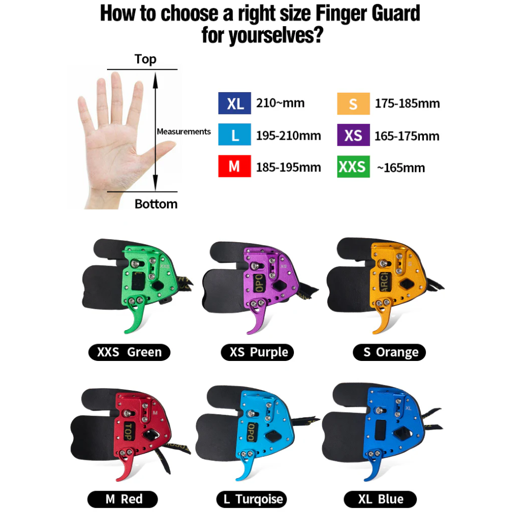 Topoint Archery Finger Guard Tab