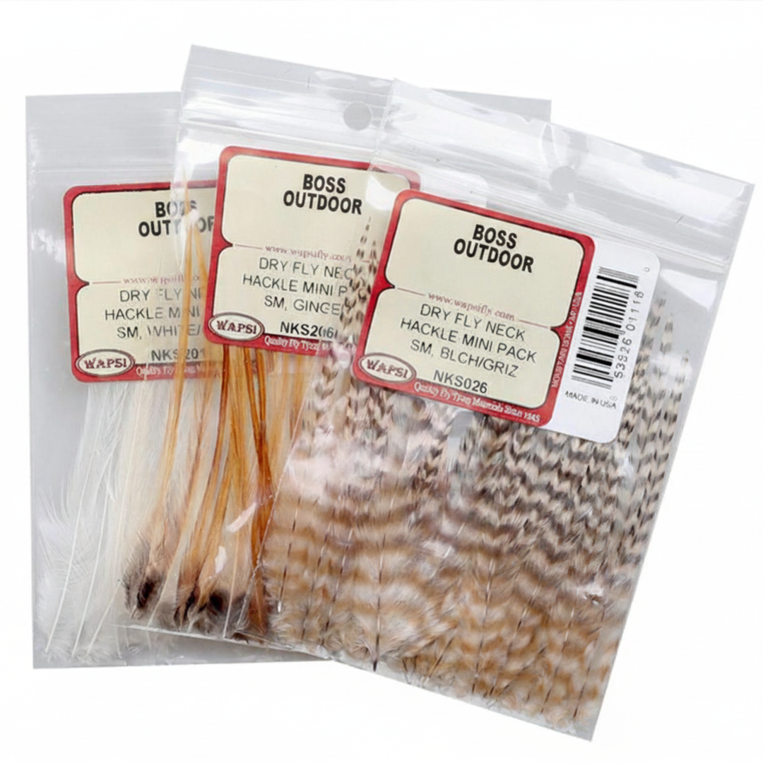 Wapsi Dryfly Neck Hackle Mini Pack