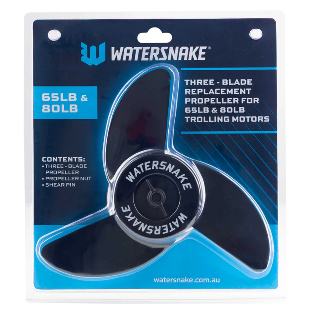 Watersnake 3 Bladed Propeller Kit 65/80Lb